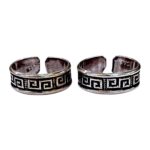 Pair of Pure silver toe rings - Chandi ki Bichhiya