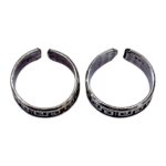 Pair of Pure silver toe rings - Chandi ki Bichhiya