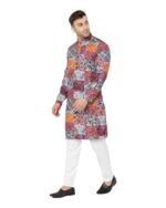 Cotton Printed Men Kurta