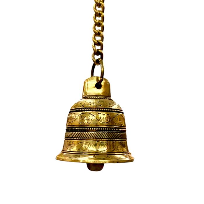 Brass Hanging Bell - 3 inch