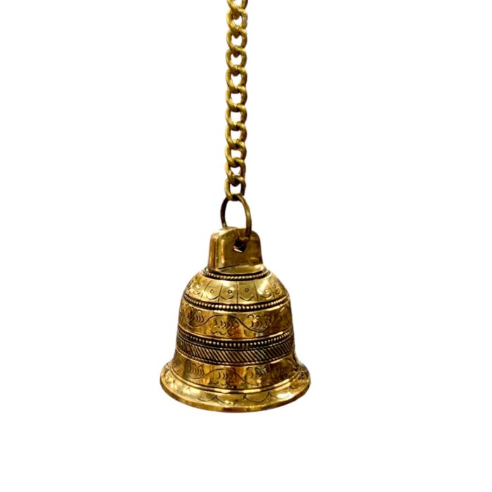 Brass Hanging Bell - 3 inch