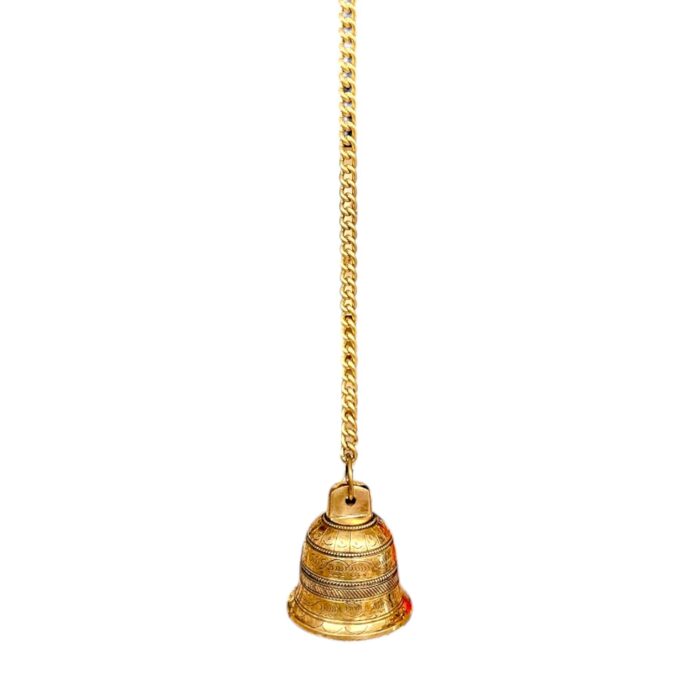 Brass Hanging Bell - 3 inch