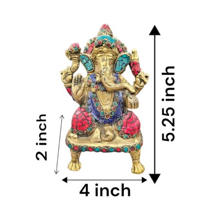 Brass Ganesh Idol