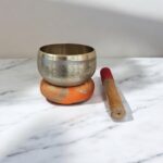 Brass Tibetan Singing Bowl - 4.5 inch wide