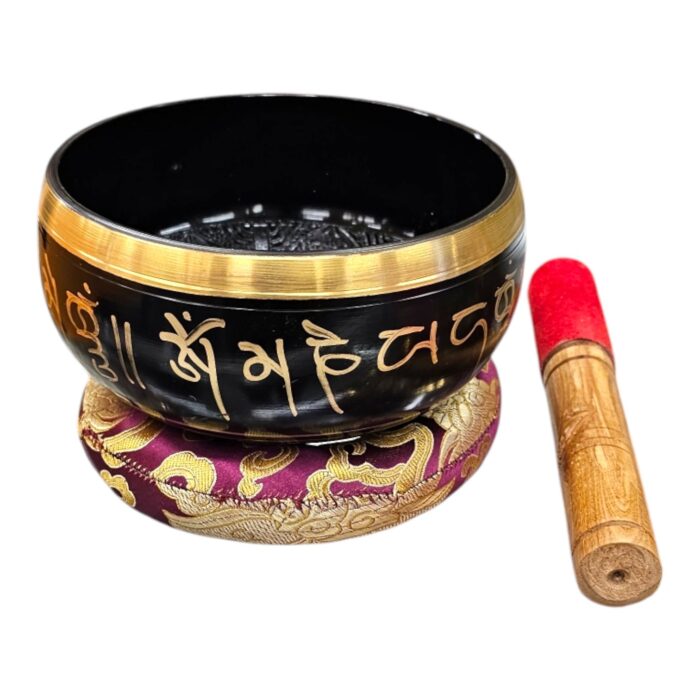 Brass Tibetan Singing Bowl - 6 Inch