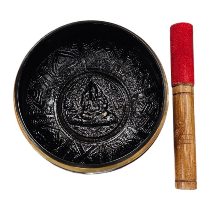 Brass Tibetan Singing Bowl - 6 Inch