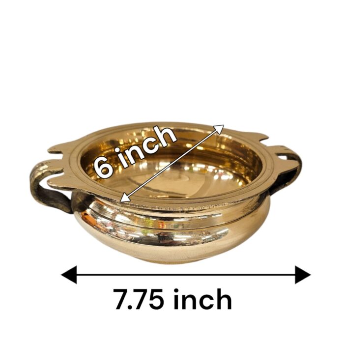 Heavy Brass Urli - Bowl - 6 inch