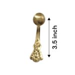 Brass thali set for Bhog - small - 4 inch