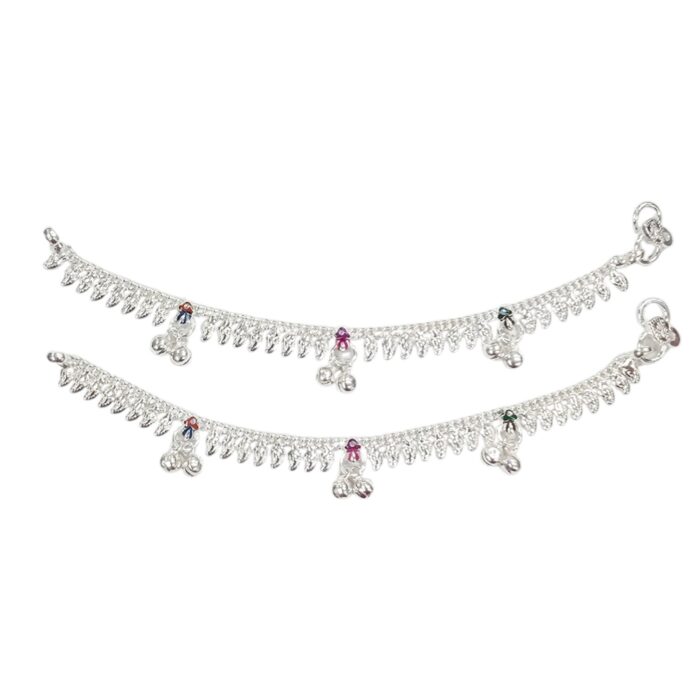 Pure Silver Anklet - 6 Inch