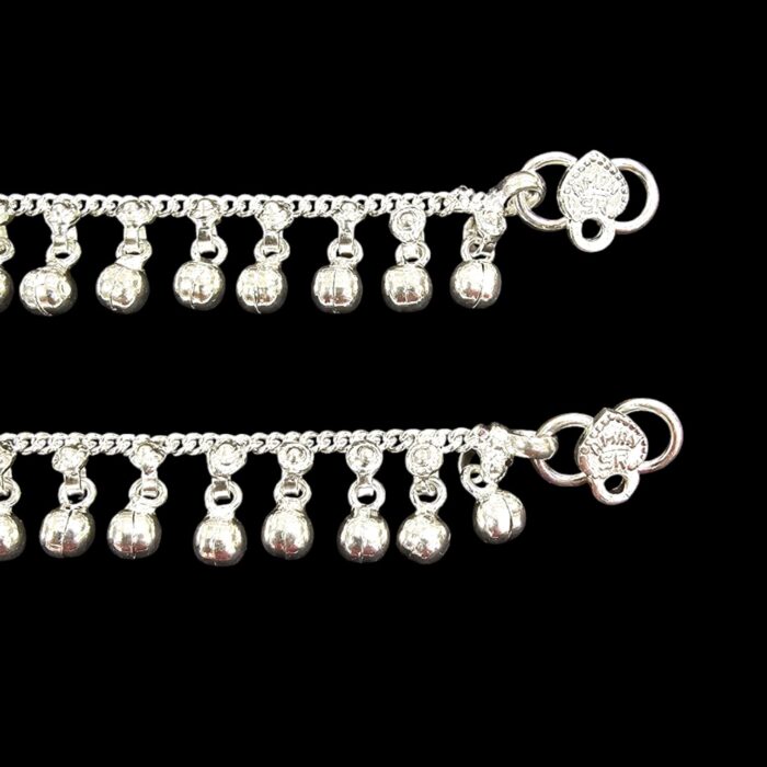 Pure Silver Baby Anklet - 5.5 inch