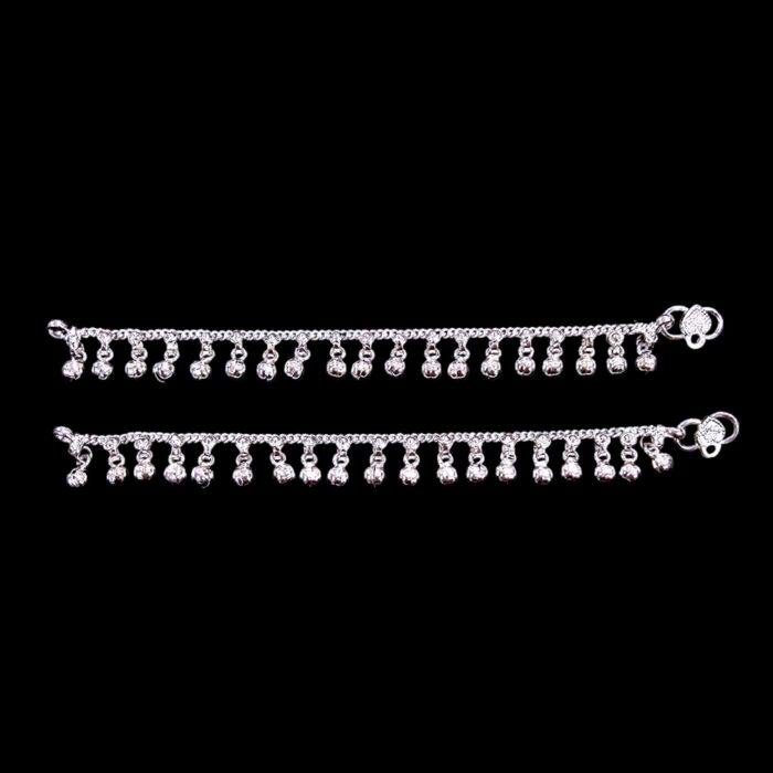 Pure Silver Baby Anklet - 5.5 inch