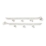 Pure Silver Anklet for Baby - 5 inch