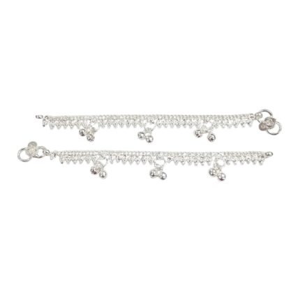 Pure Silver Anklet for Baby - 5 inch