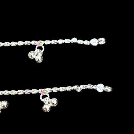 Pure Silver anklet - 5 inch