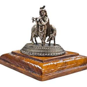 Pure Silver Krishna Idol