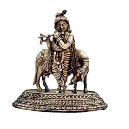 Pure Silver Krishna Idol