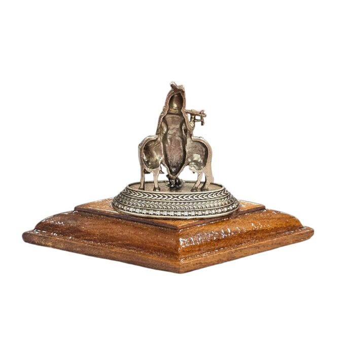 Pure Silver Krishna Idol