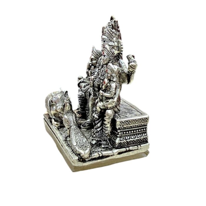 Pure Silver Shiv Parivar Idol