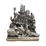 Pure Silver Shiv Parivar Idol