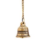 Solid Brass Bell with chain
