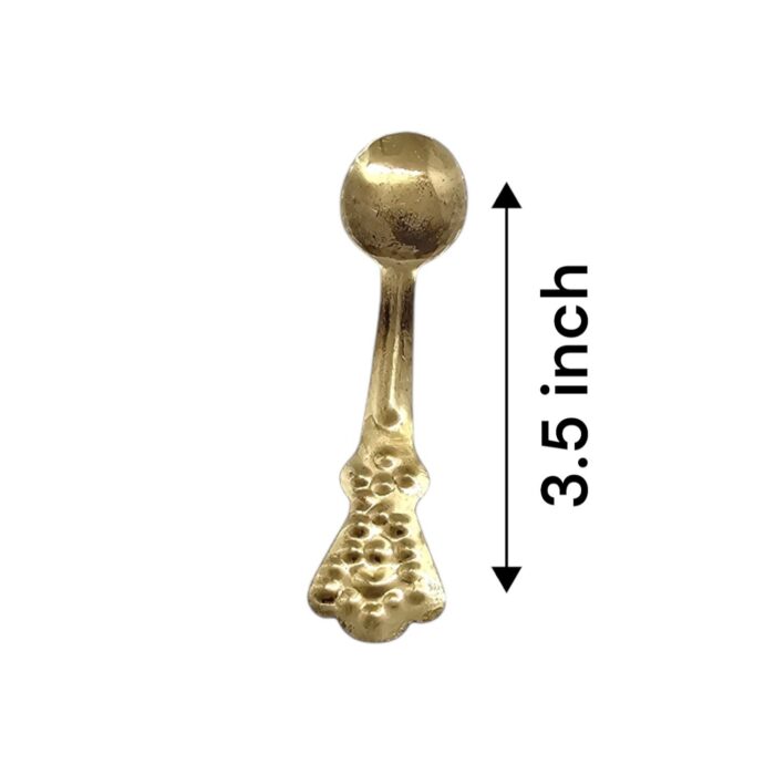 Brass thali set for Bhog - small - 4 inch