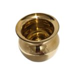 Brass lota pair, size 2