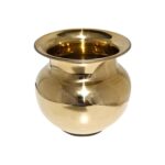 Brass lota pair, size 2