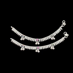 Pure Silver Anklet - 6.5 Inch