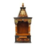 Small Wooden Home Temple in Canada and USA | Wall Mountable Pooja Mandir for Home