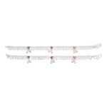 Pure Silver Anklet - 7 inch