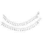 Pure Silver Anklet - 6.5 inch | Silver anklet for Toddler