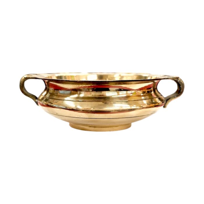 Large Brass Urli - 7 Inch