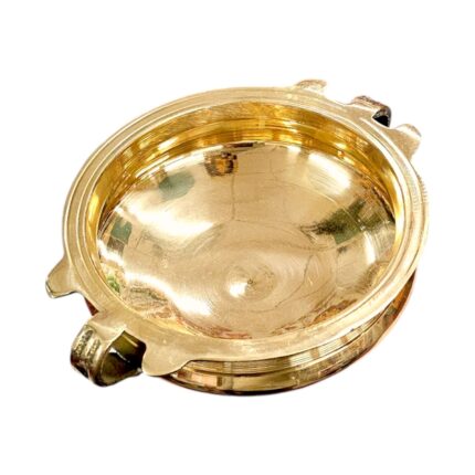 Large Brass Urli - 7 Inch