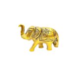 Small Metal Elephant Pair | Medium