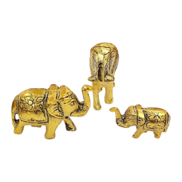 Metal Elephant Set - Small