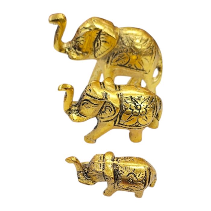 Metal Elephant Set - Small