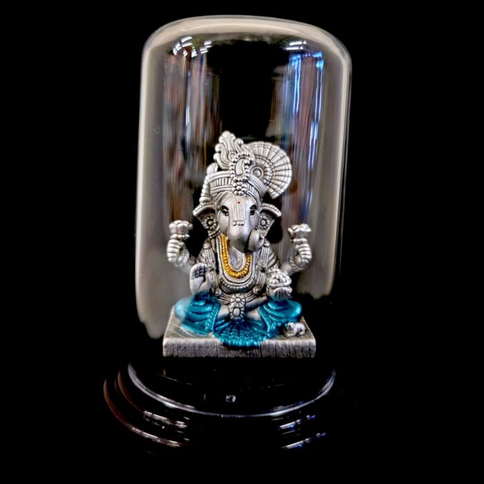 Pure Silver Ganesha Idol | Dagdu Sheth