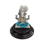 Pure Silver Ganesha Idol | Dagdu Sheth