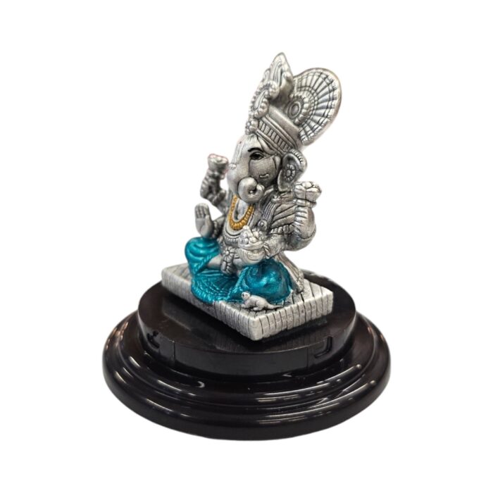 Pure Silver Ganesha Idol | Dagdu Sheth