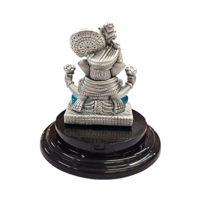 Pure Silver Ganesha Idol | Dagdu Sheth