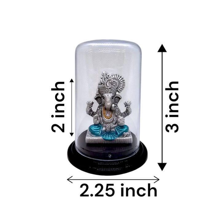 Pure Silver Ganesha Idol | Dagdu Sheth