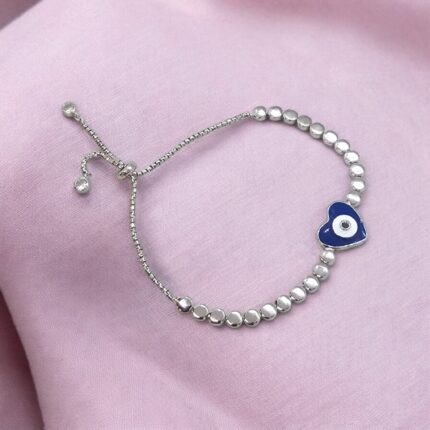 Sterling Silver evil eye Bracelet | 925 sterling silver bracelet | Gift for her