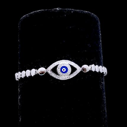 Sterling Silver evil eye Bracelet | 925 sterling silver bracelet | Gift for her