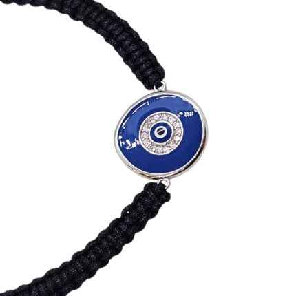 Sterling Silver evil eye Bracelet | Nazaria bracelet for Adults | Gift for her