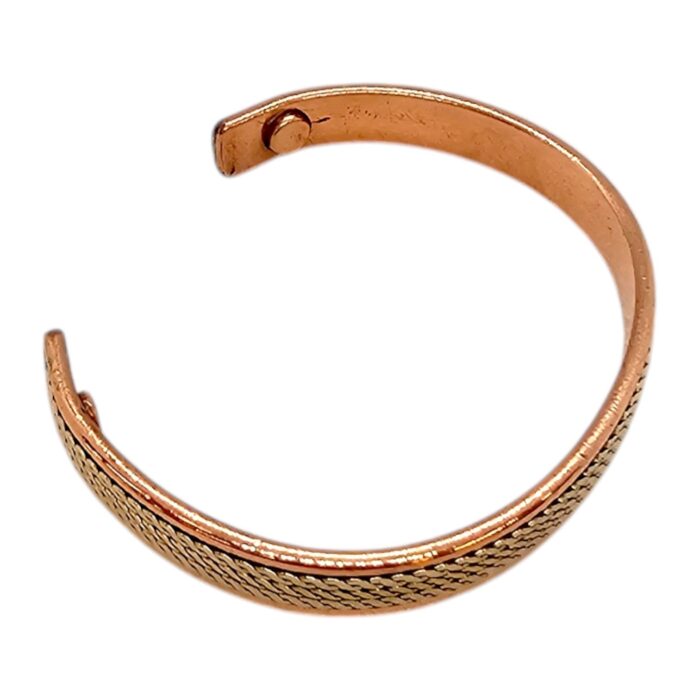 Three-Tone Pure Copper Bracelet | Copper Jewelry For Men and Women