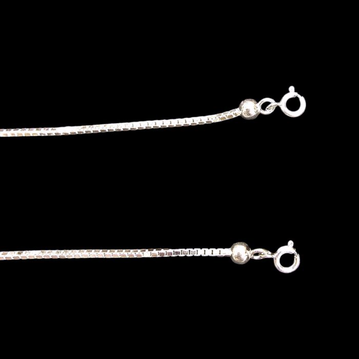 Pair of 925 sterling silver anklets | Pure Silver Anklets for adults | Gift for her | Silver Jewelry