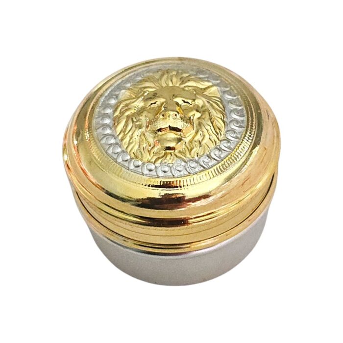 Small Silver Box with 24K Gold Plating | Chandi Ki dabbi