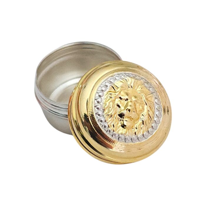 Small Silver Box with 24K Gold Plating | Chandi Ki dabbi