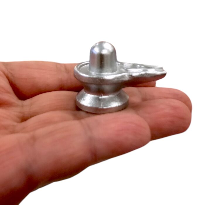 Original Parad Shivling | Mercury Shivling | 1 inch - 75 gram