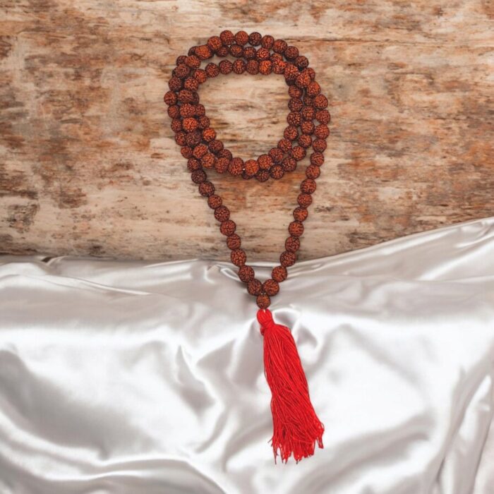 Original Rudraksha Bead Mala | 5mm natural Rudraksha Bead Jap Mala